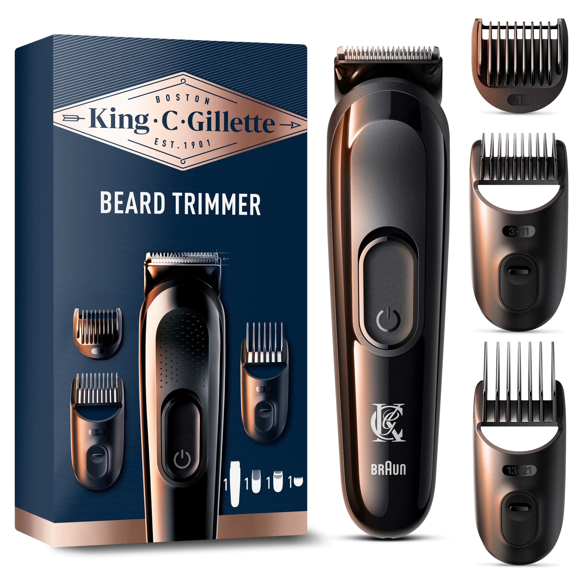King C Gillette Beard Hair Trimmer — image 1