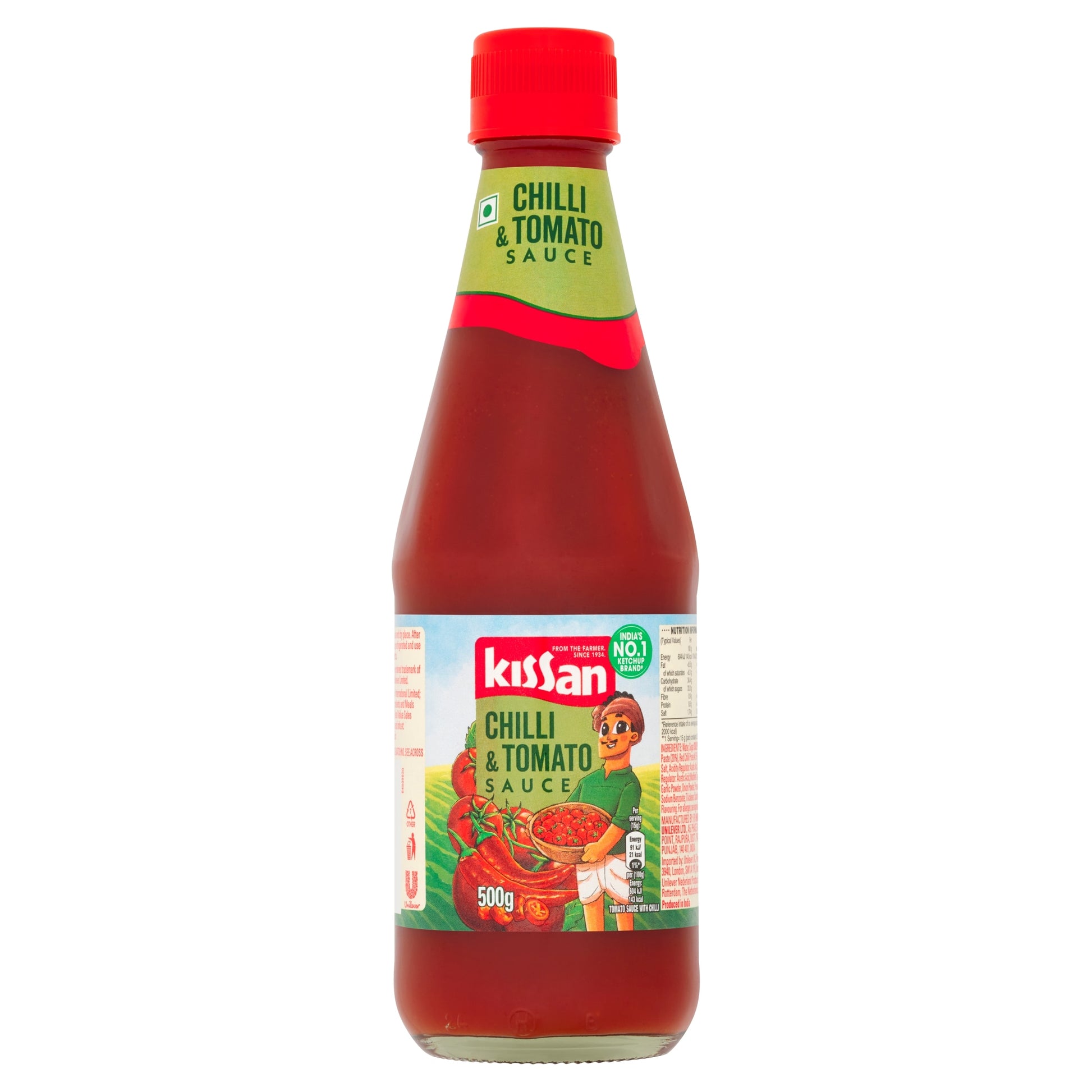 Kissan Chilli Tomato Sauce 500g — image 1