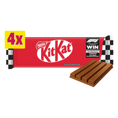 Kit Kat 4 Finger Milk Chocolate Bar Multipack 41.5g 4 Pack — image 1