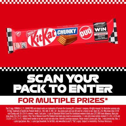Kit Kat Chunky Duo Milk Chocolate bar 64g — image 3