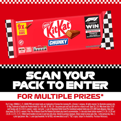 Kit Kat Chunky Milk Chocolate Bar Multipack 32g 9 Pack — image 3