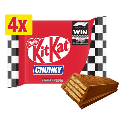 Kit Kat Chunky Milk Chocolate Bars Multipack 40g 4 Pack — image 1