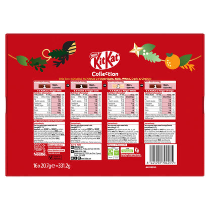 Kit Kat collection Milk, white, dark & orange 16 Bars 331.2g — image 3