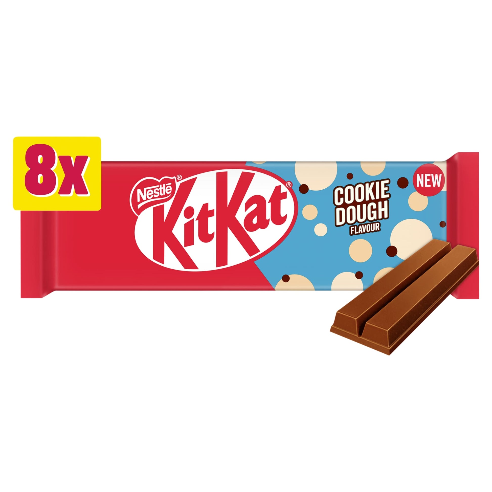 Kit Kat Cookie Dough Flavour Chocolate bar 8x20.7g — image 1