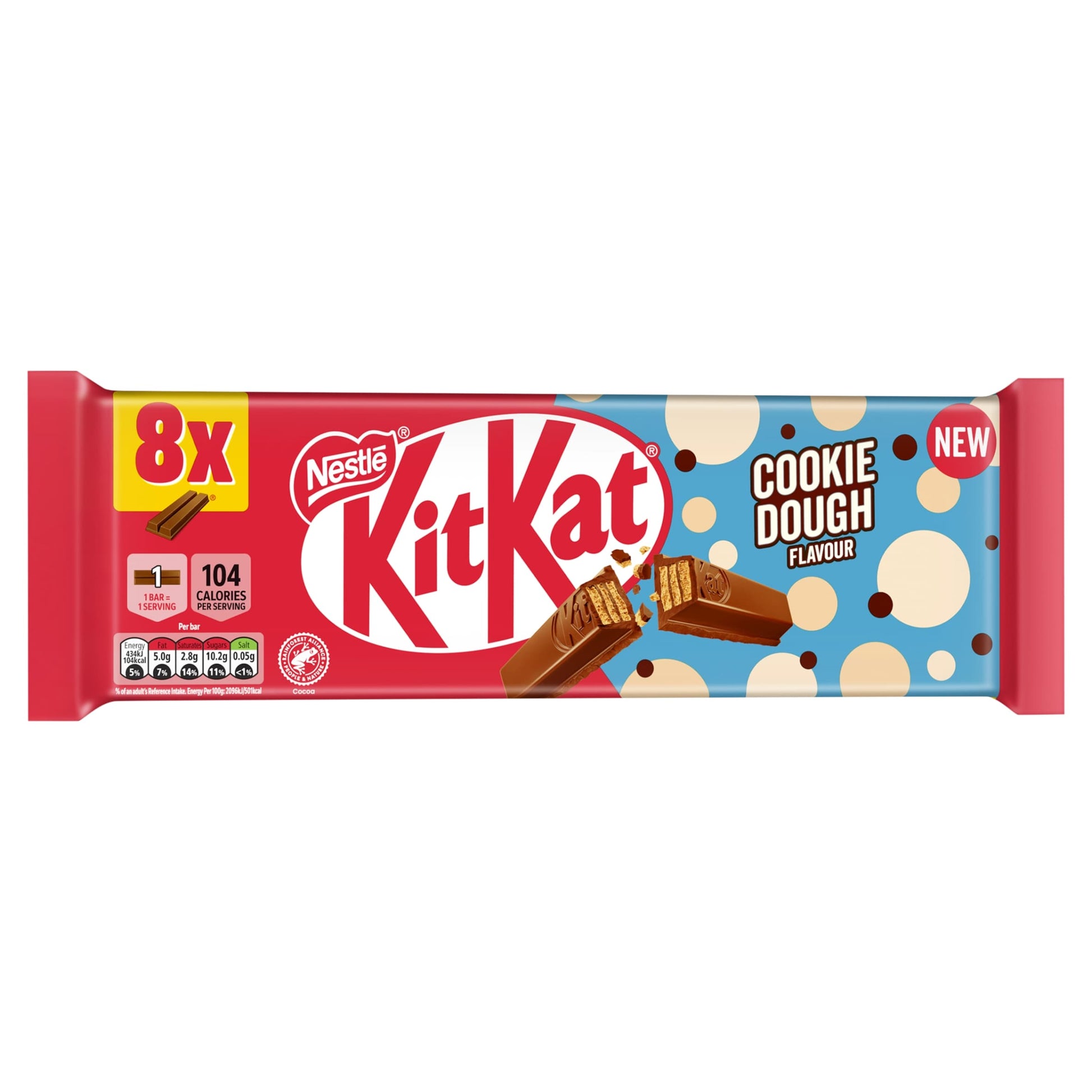 Kit Kat Cookie Dough Flavour Chocolate bar 8x20.7g — image 2