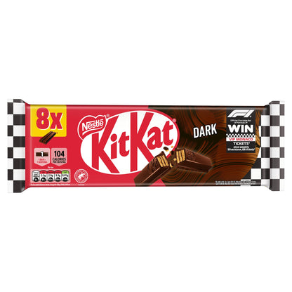 KitKat 2 Finger Dark Chocolate Biscuit Bar 8 Pack Multipack 165.6g — image 2