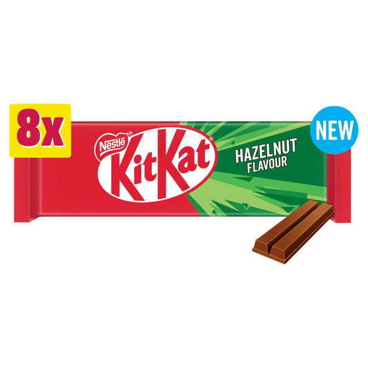 KitKat 2 Finger Hazelnut Flavour 8 Pack 8 x 20.7g — image 1