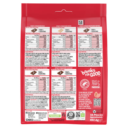 KitKat 2 Finger Mini Mix Chocolate Biscuit Bars Multipack 14 Pack 197.4g — image 3