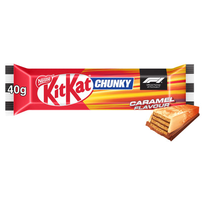 KITKAT Chunky Caramel Flavour Milk Chocolate Bar F1 40g — image 1