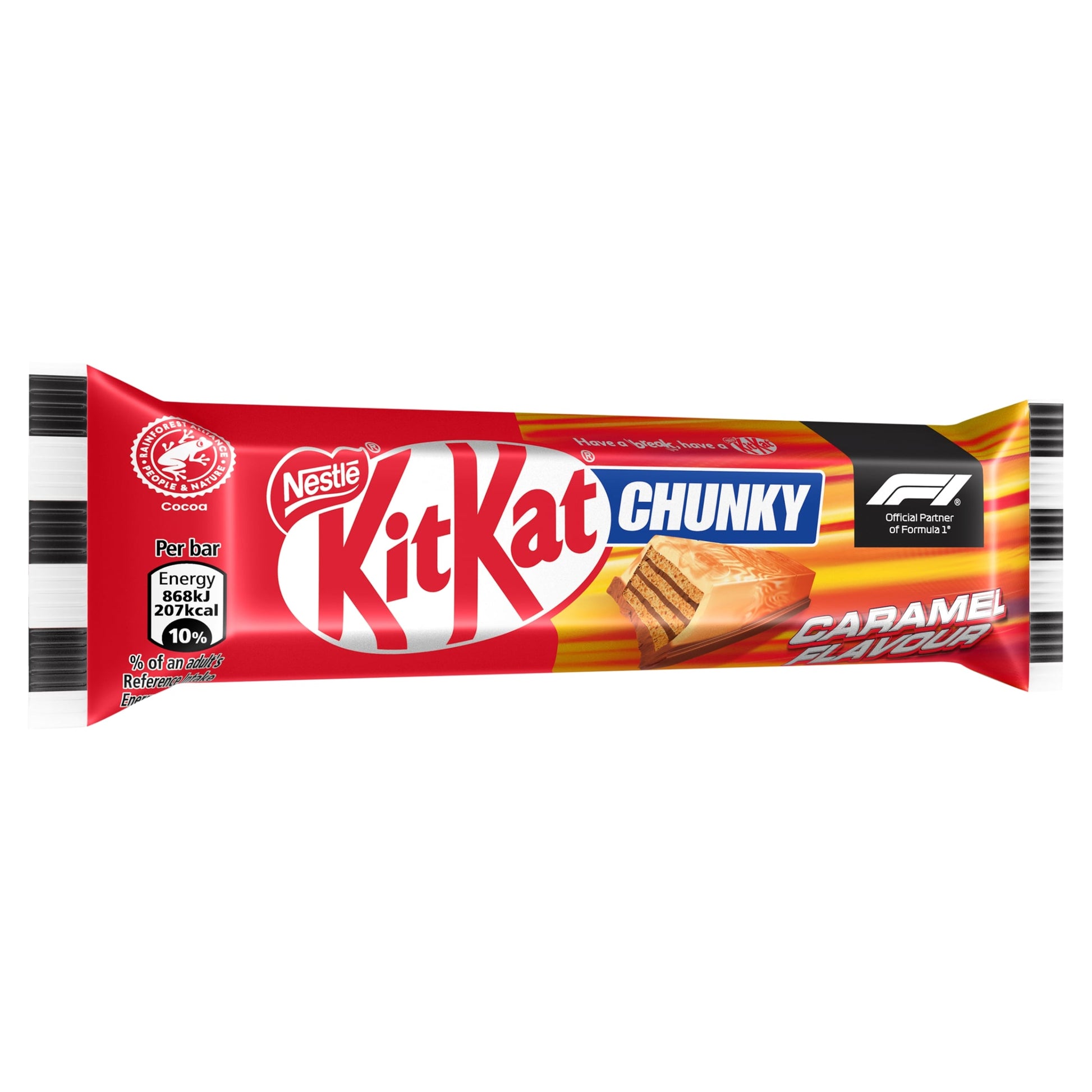 KITKAT Chunky Caramel Flavour Milk Chocolate Bar F1 40g — image 2