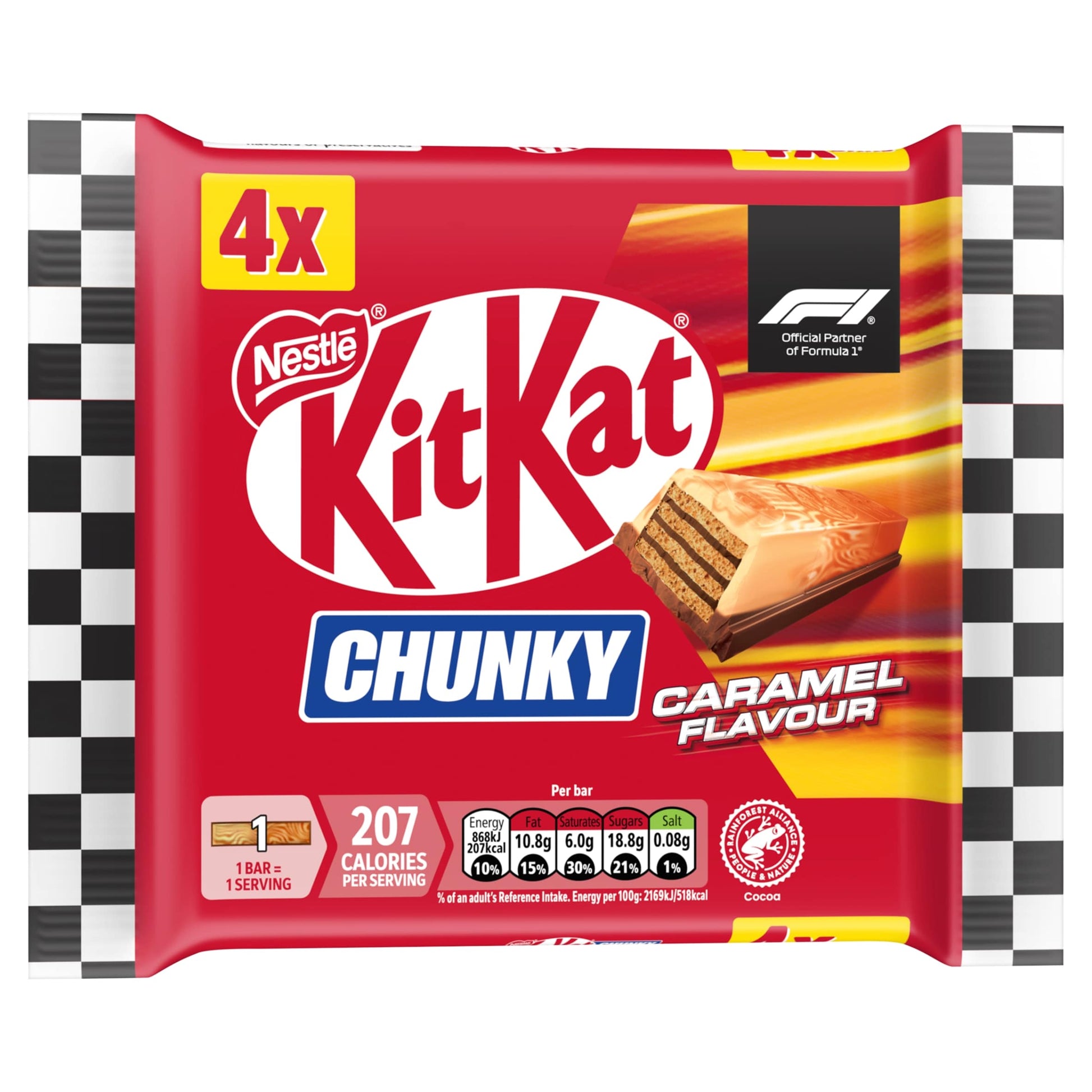 KITKAT Chunky F1 Caramel Flavour 4x40g — image 2