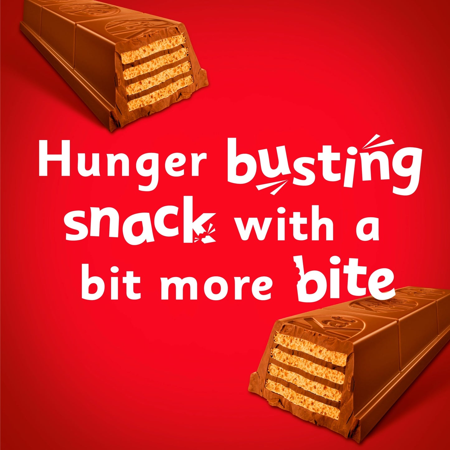 KitKat Chunky Mini Milk Chocolate Bars 12 Pack Multipack 194g — image 3