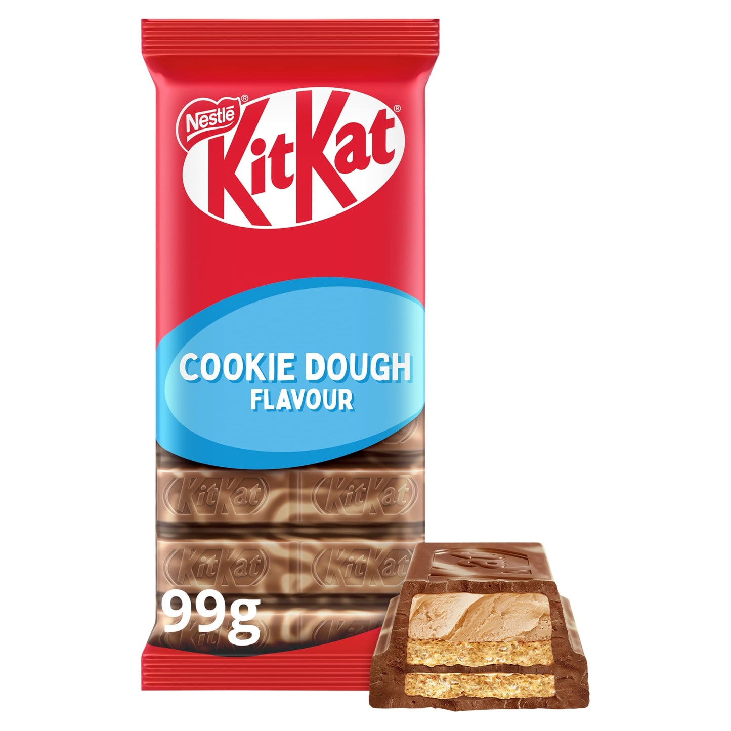 KitKat Cookie Dough Flavour Chocolate Sharing Bar 99g — image 1