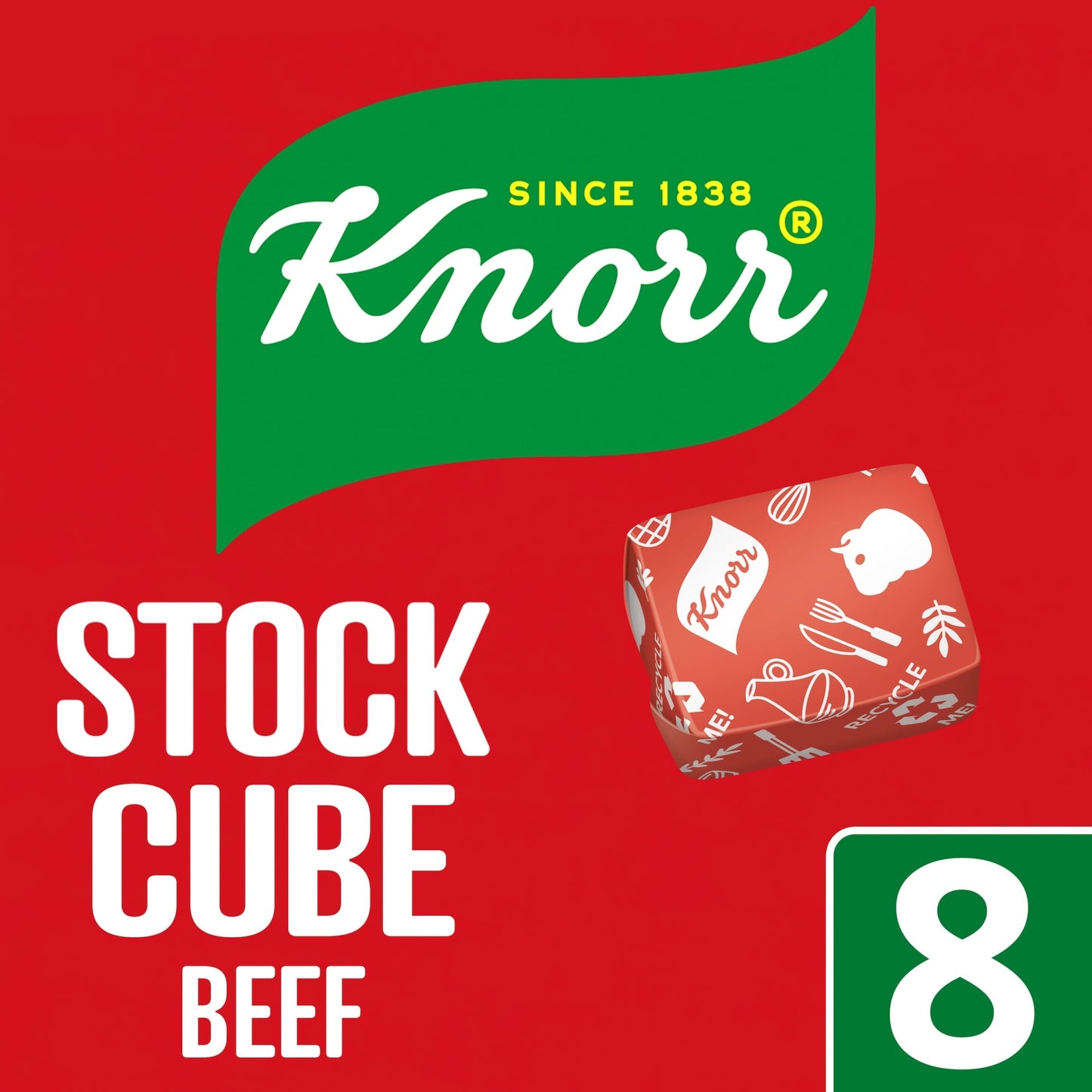 Knorr Beef Stock Cubes 8x10g — image 1