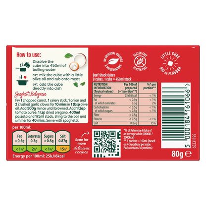 Knorr Beef Stock Cubes 8x10g — image 2