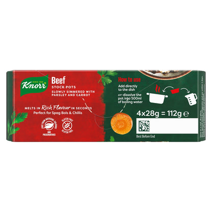 Knorr Beef Stock Pot 4 x 28g — image 2