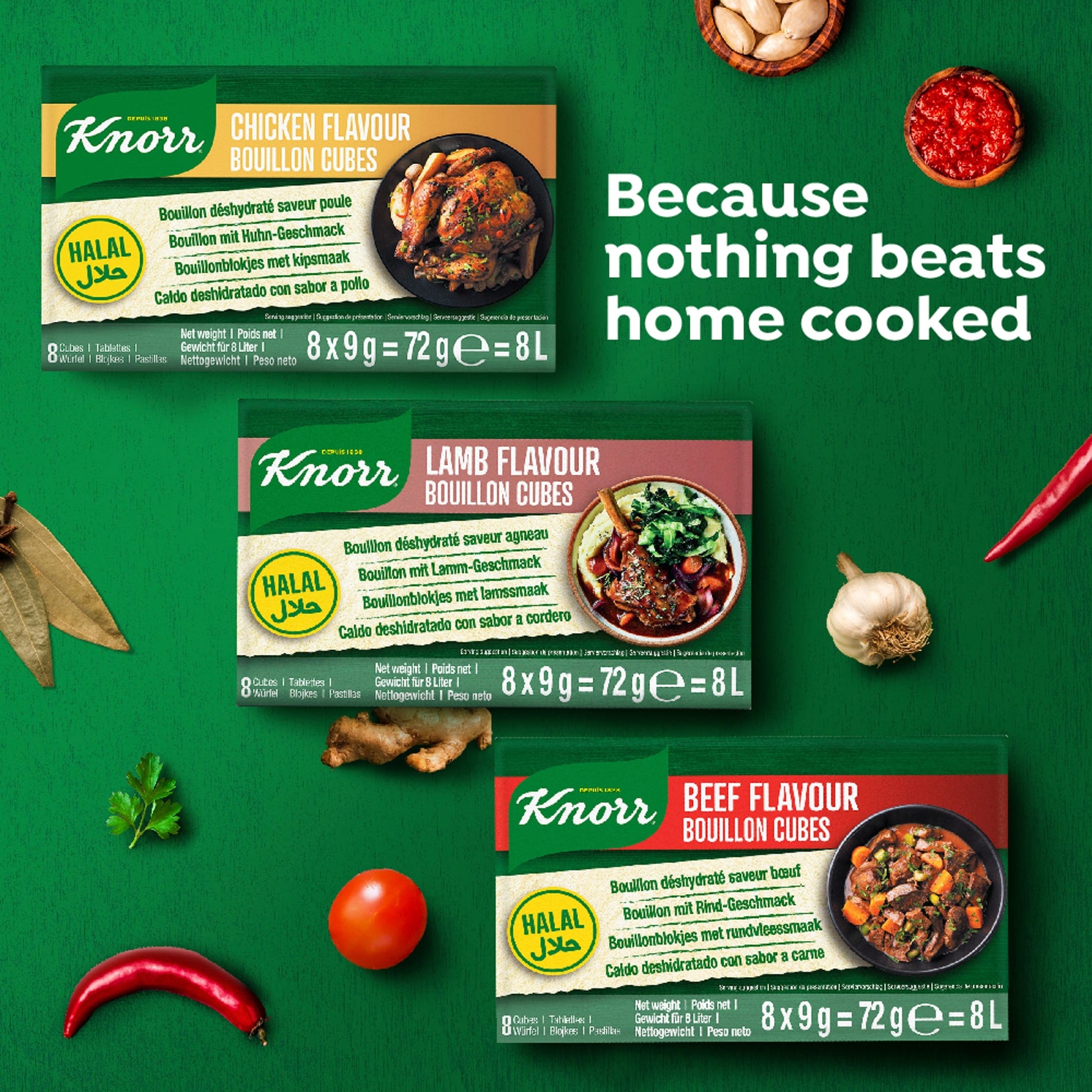 Knorr Bouillon Cubes Beef Flavour 8x9g — image 4