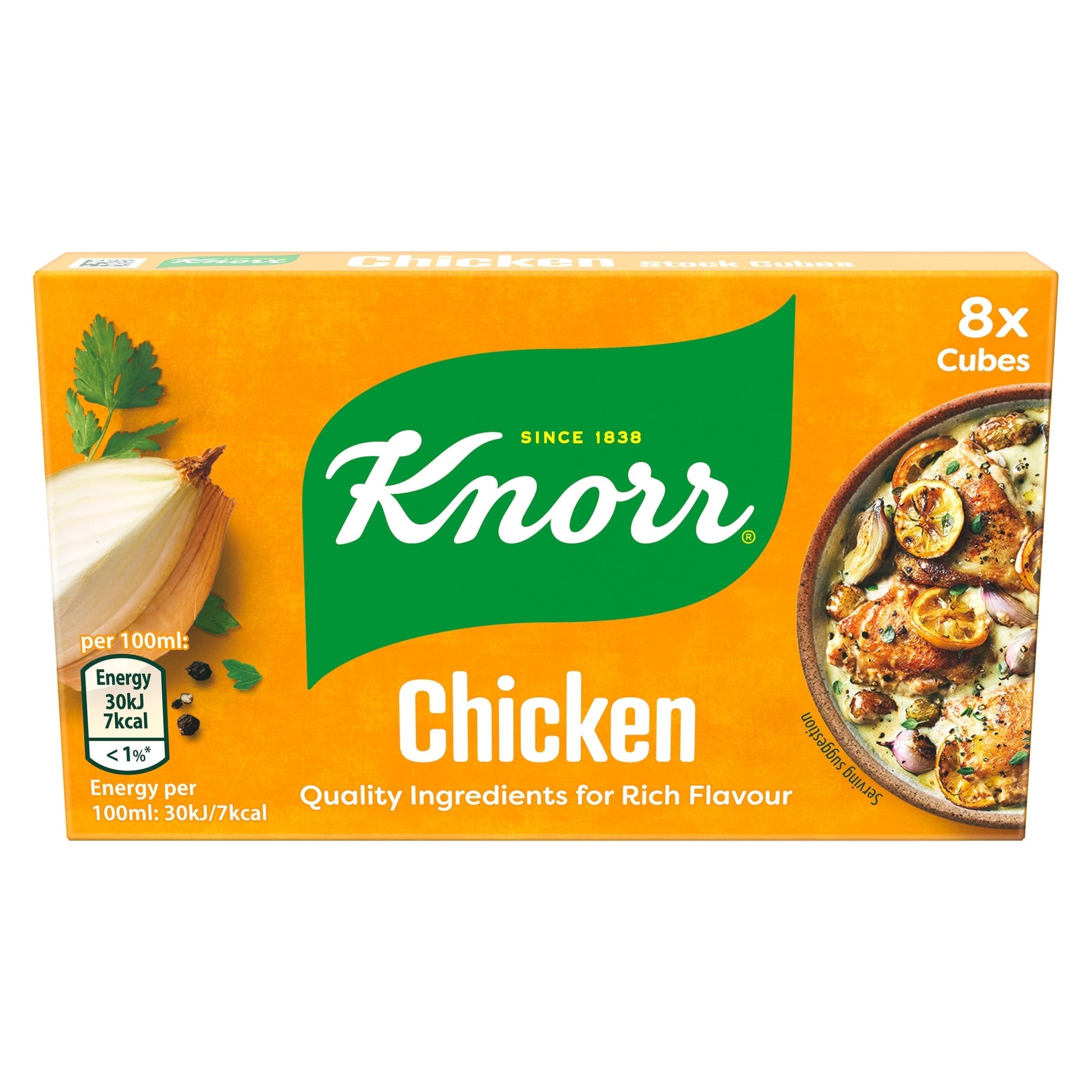 Knorr Chicken Stock Cubes 8 x 10g — image 3