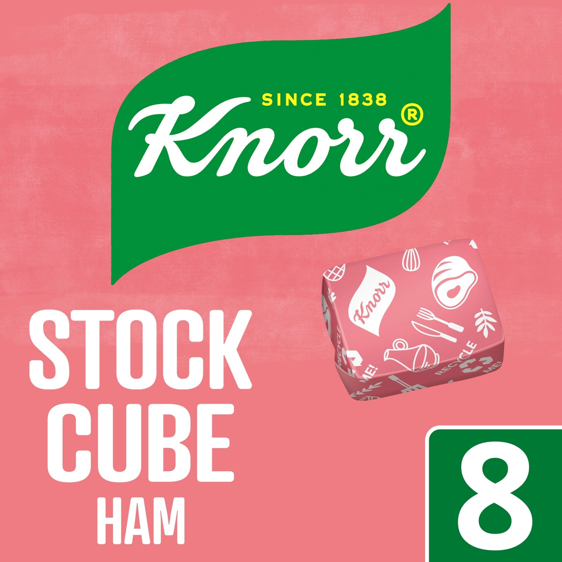 Knorr Ham Stock Cubes 8 x 10g — image 1