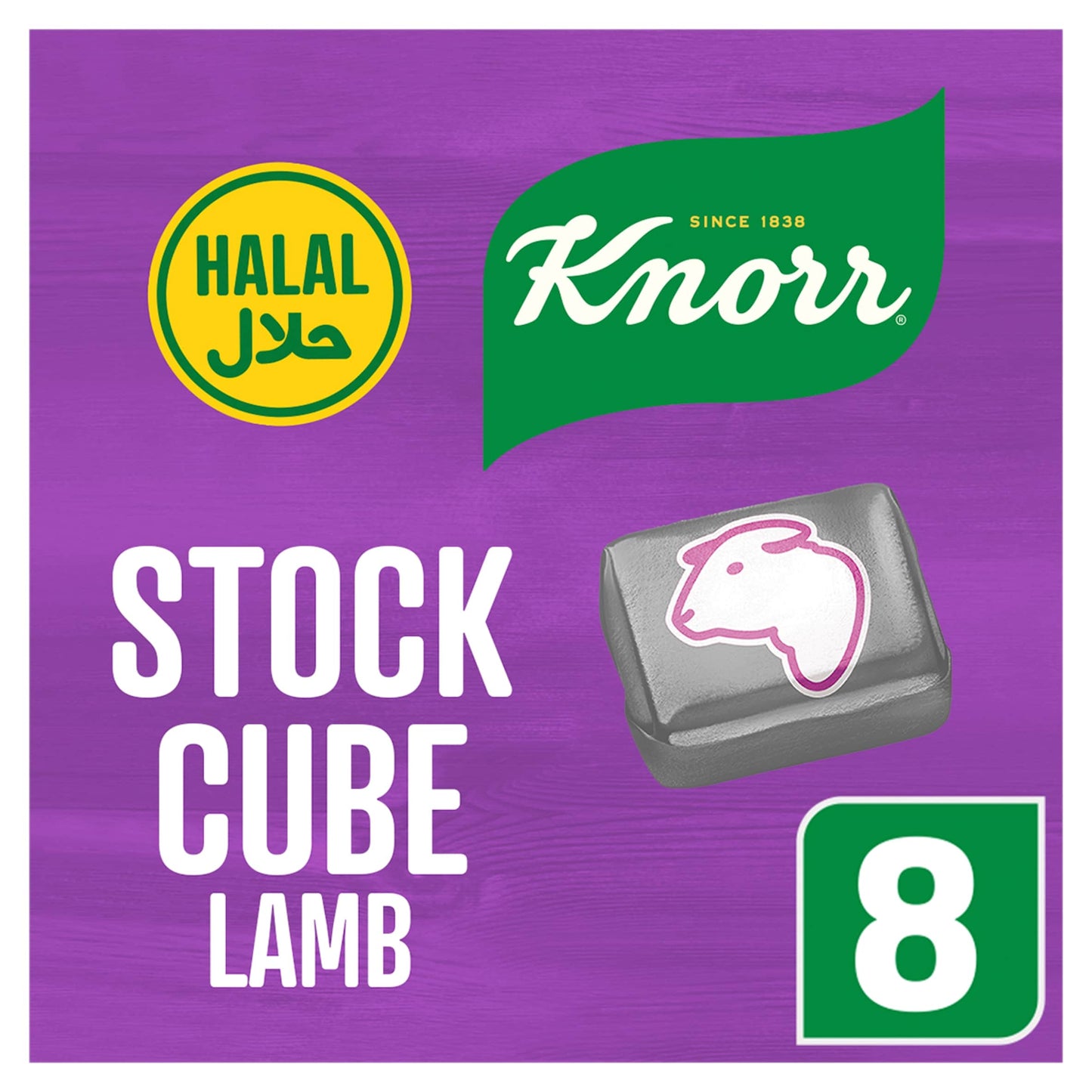 Knorr Lamb Bouillon Stock Cubes 8 Pk 72g — image 1