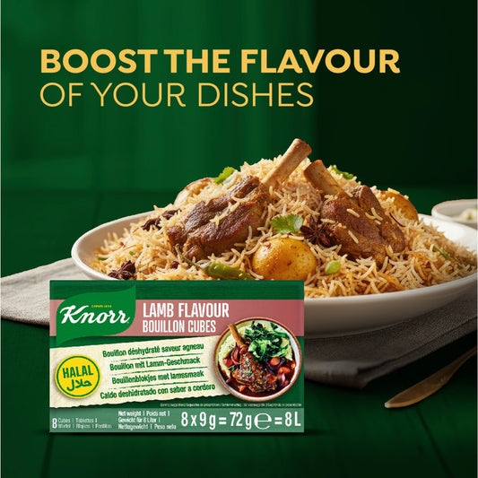 Knorr Lamb Bouillon Stock Cubes 8 Pk 72g — image 2