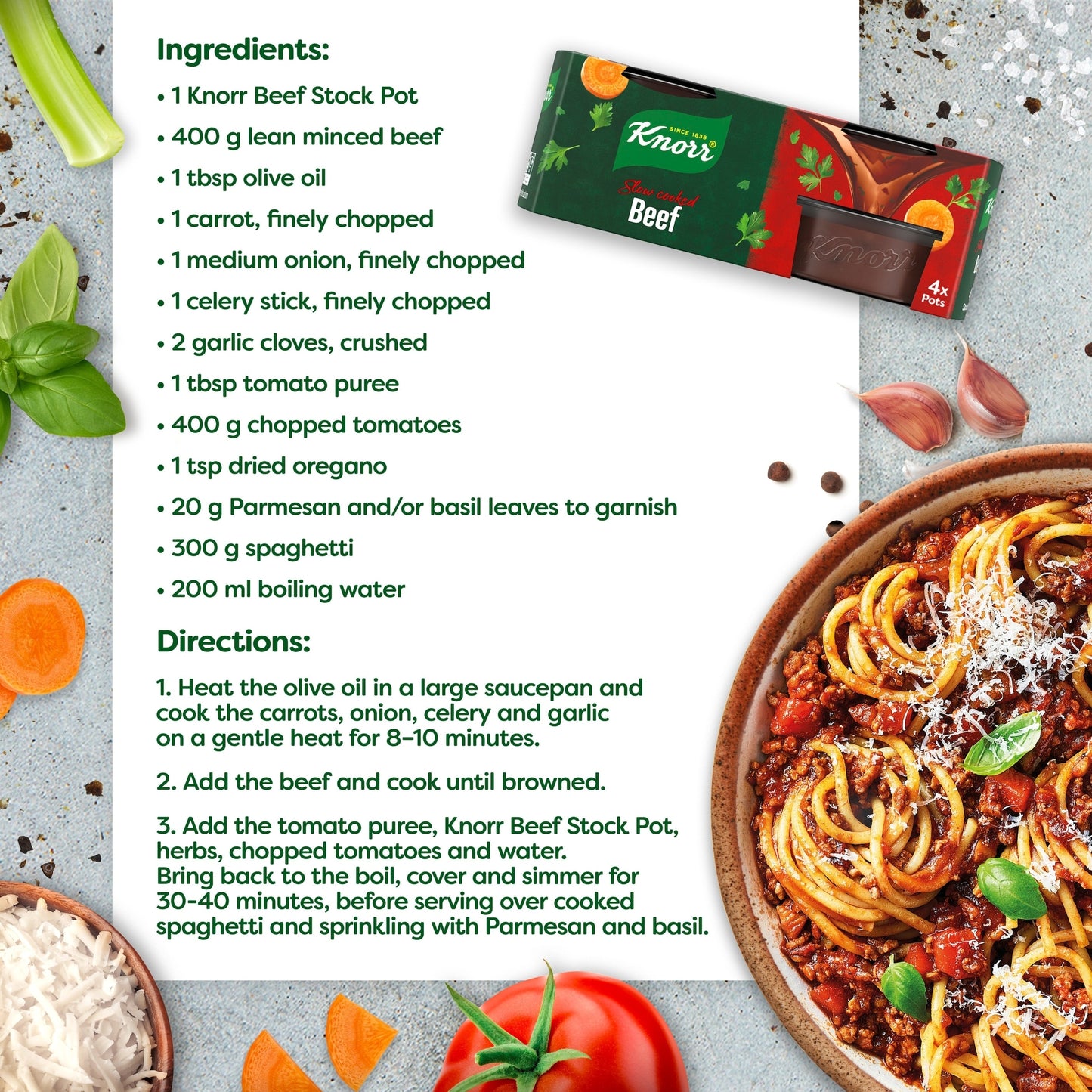 Knorr Rich Beef Stock Pot 4 x 28g — image 2