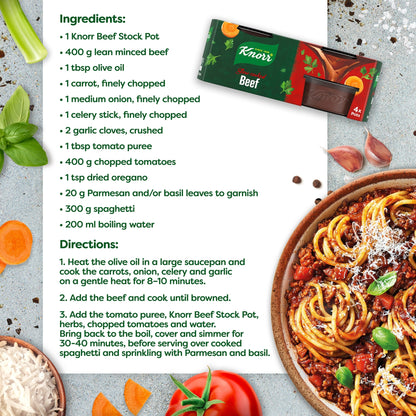 Knorr Rich Beef Stock Pot 4 x 28g — image 2