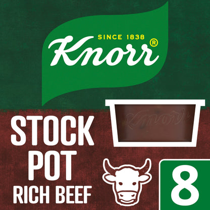 Knorr Rich Beef Stock Pot 8'S 224G — image 1