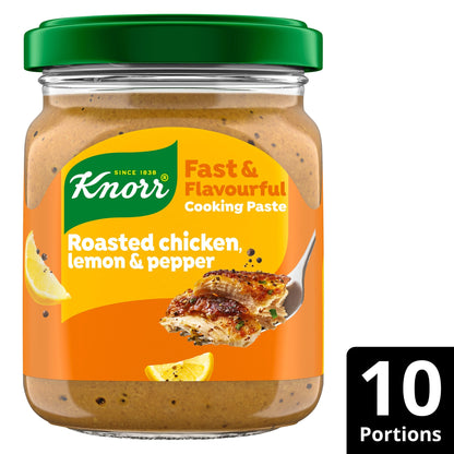 Knorr Roasted Chicken, Lemon & Pepper Cooking Paste 165g — image 1
