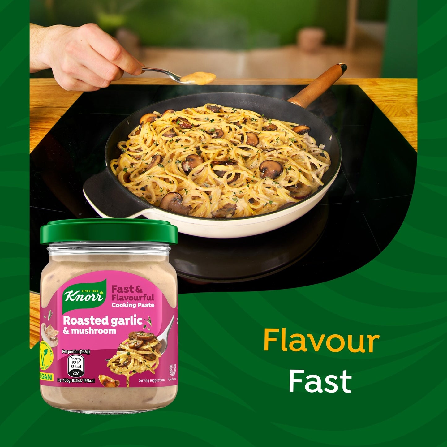 Knorr Roasted Garlic & Mushroom Cooking Paste 165g — image 5