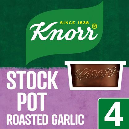 Knorr Roasted Garlic Stock Pot 4x28g — image 1