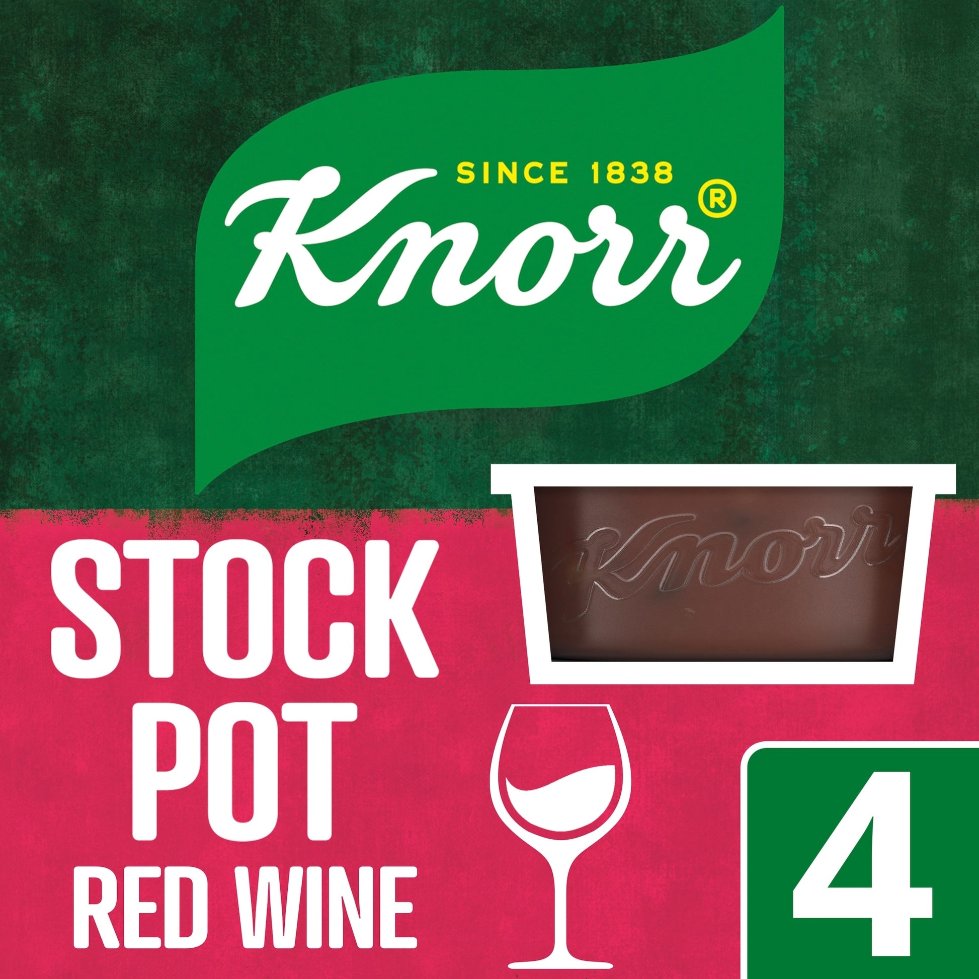 Knorr Stockpot Red Wine 4pk 104g — image 1