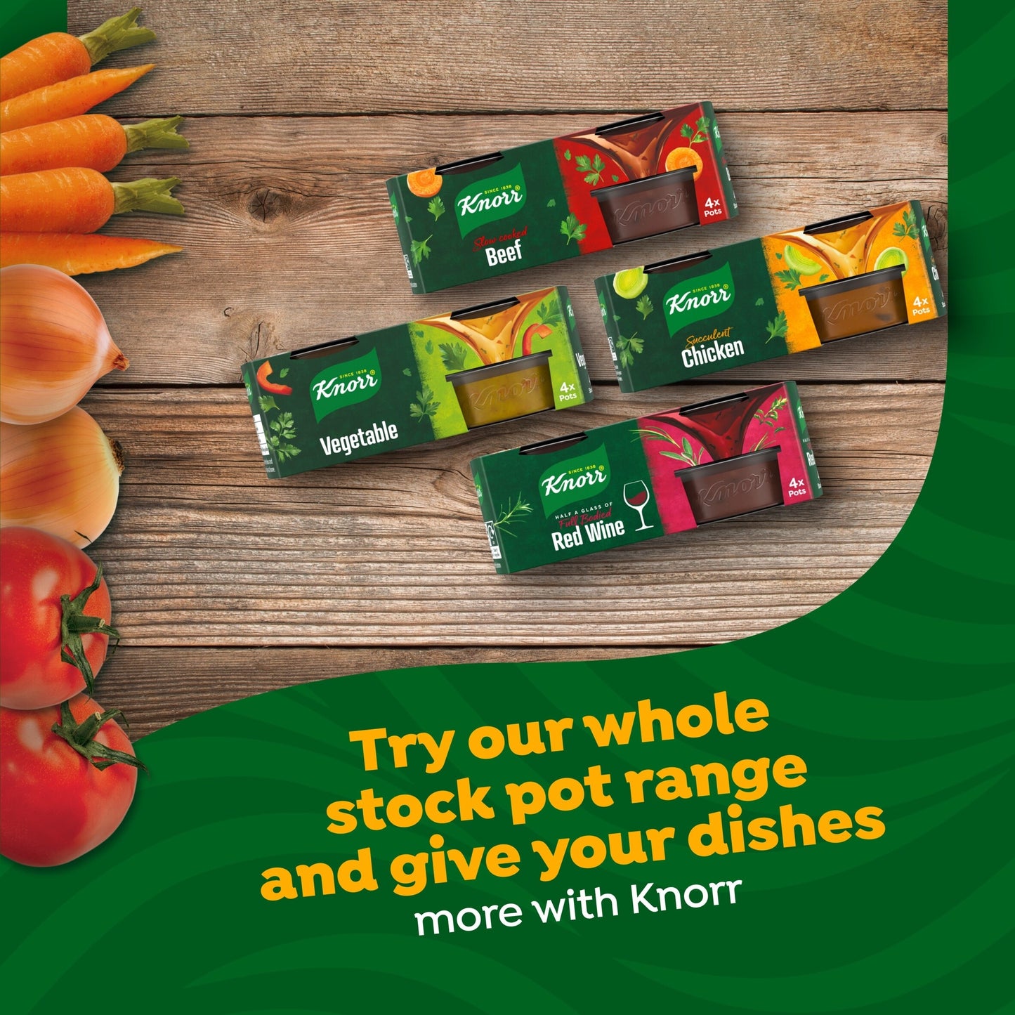 Knorr Stockpot Red Wine 4pk 104g — image 2