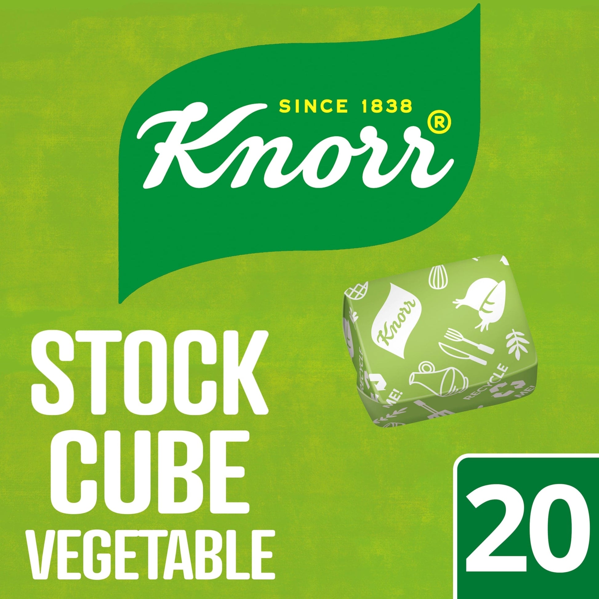Knorr Vegetable Stock Cubes 20 x 10g — image 1