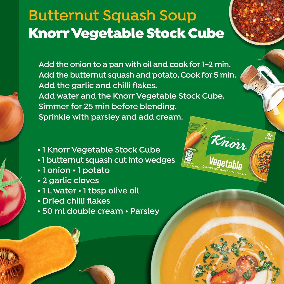 Knorr Vegetable Stock Cubes 200g — image 2