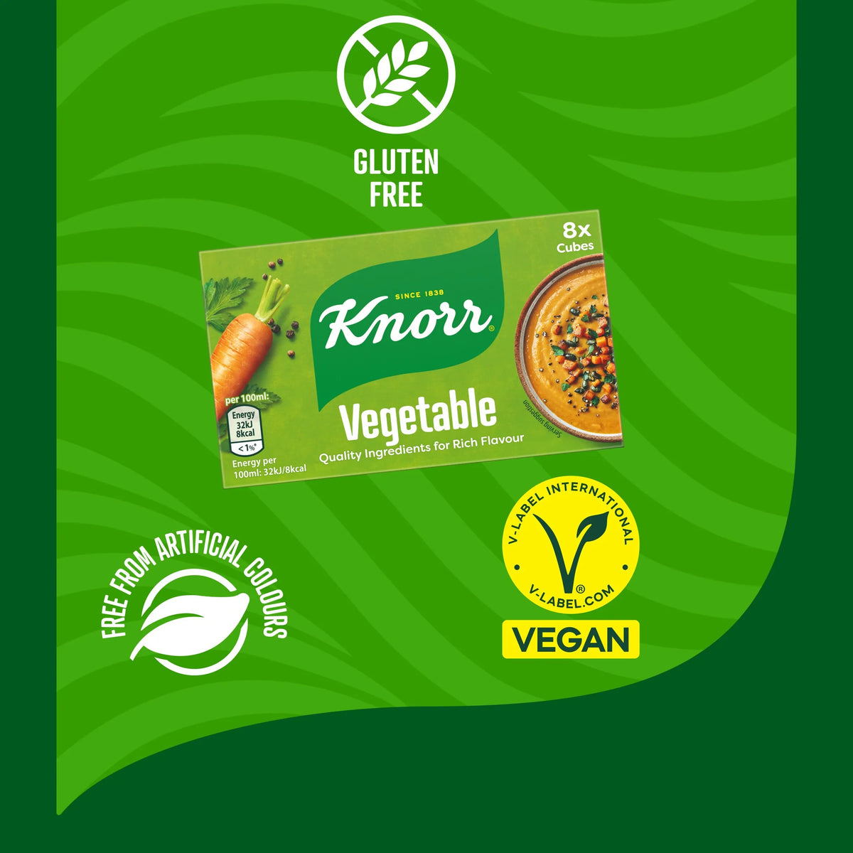 Knorr Vegetable Stock Cubes 200g — image 3