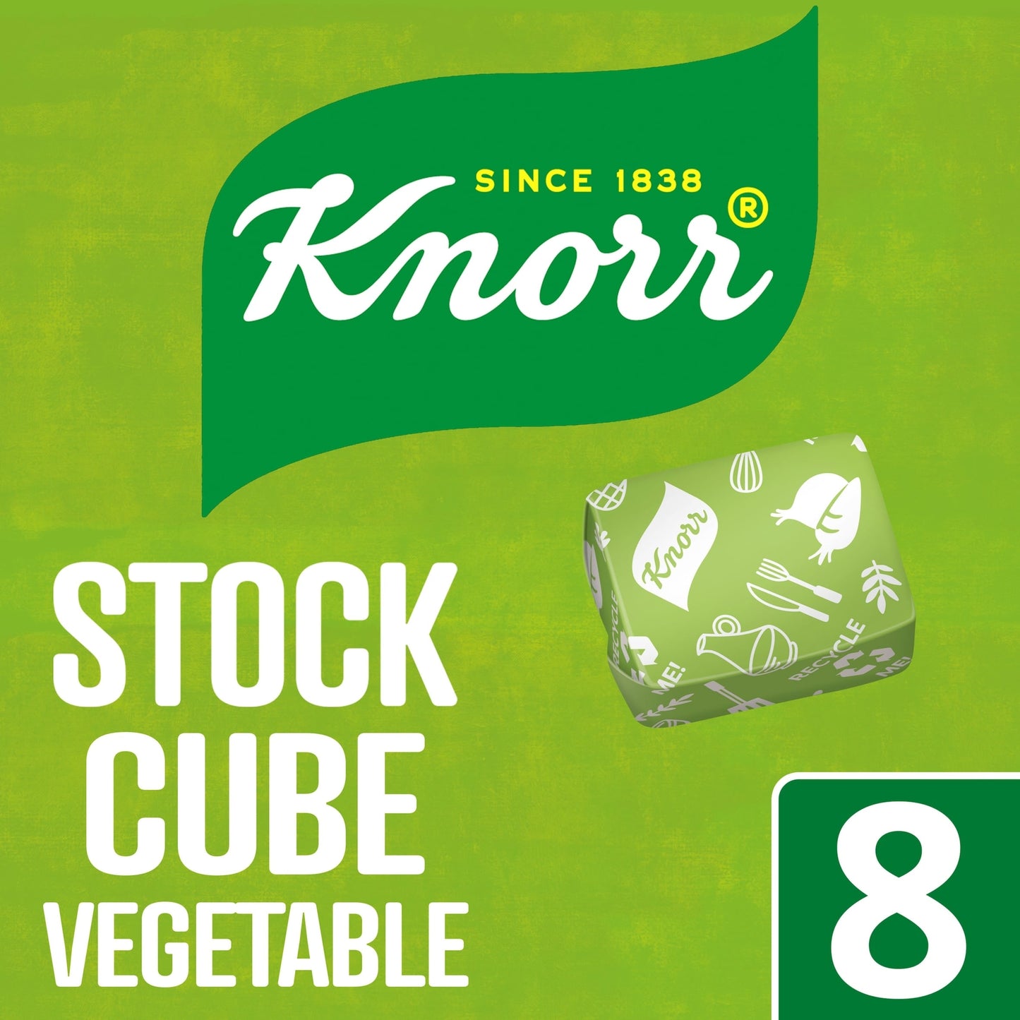 Knorr Vegetable Stock Cubes 8 x 10g — image 1