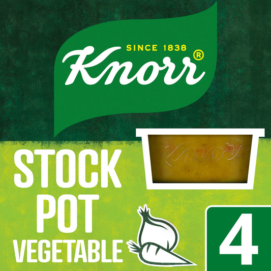 Knorr Vegetable Stock Pot 4x28g — image 1