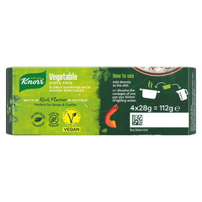 Knorr Vegetable Stock Pot 4x28g — image 2