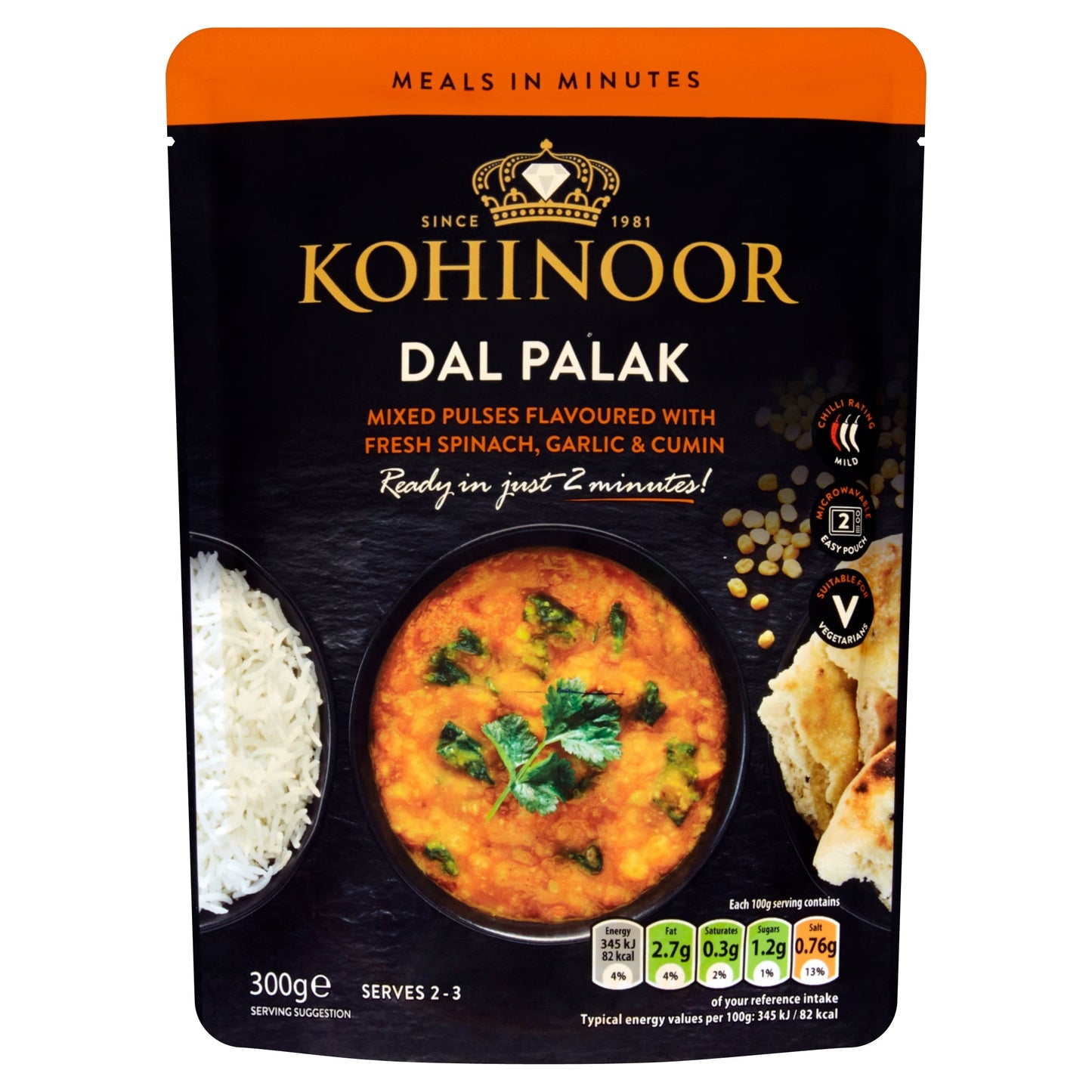 Kohinoor Dal Palak 300G — image 1