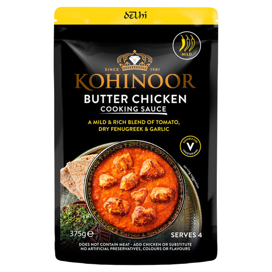 Kohinoor Delhi Butter Chicken Cooking Sauce 375G — image 1