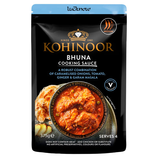 Kohinoor Lucknowi Adraki Bhuna Sauce 375G — image 1