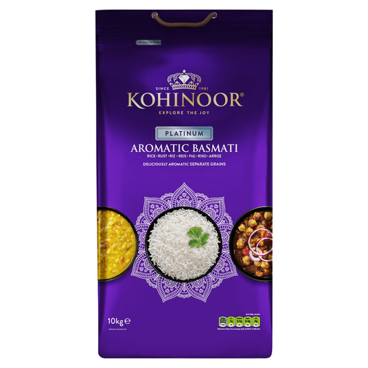 Kohinoor Platinum Basmati Rice 10kg — image 1