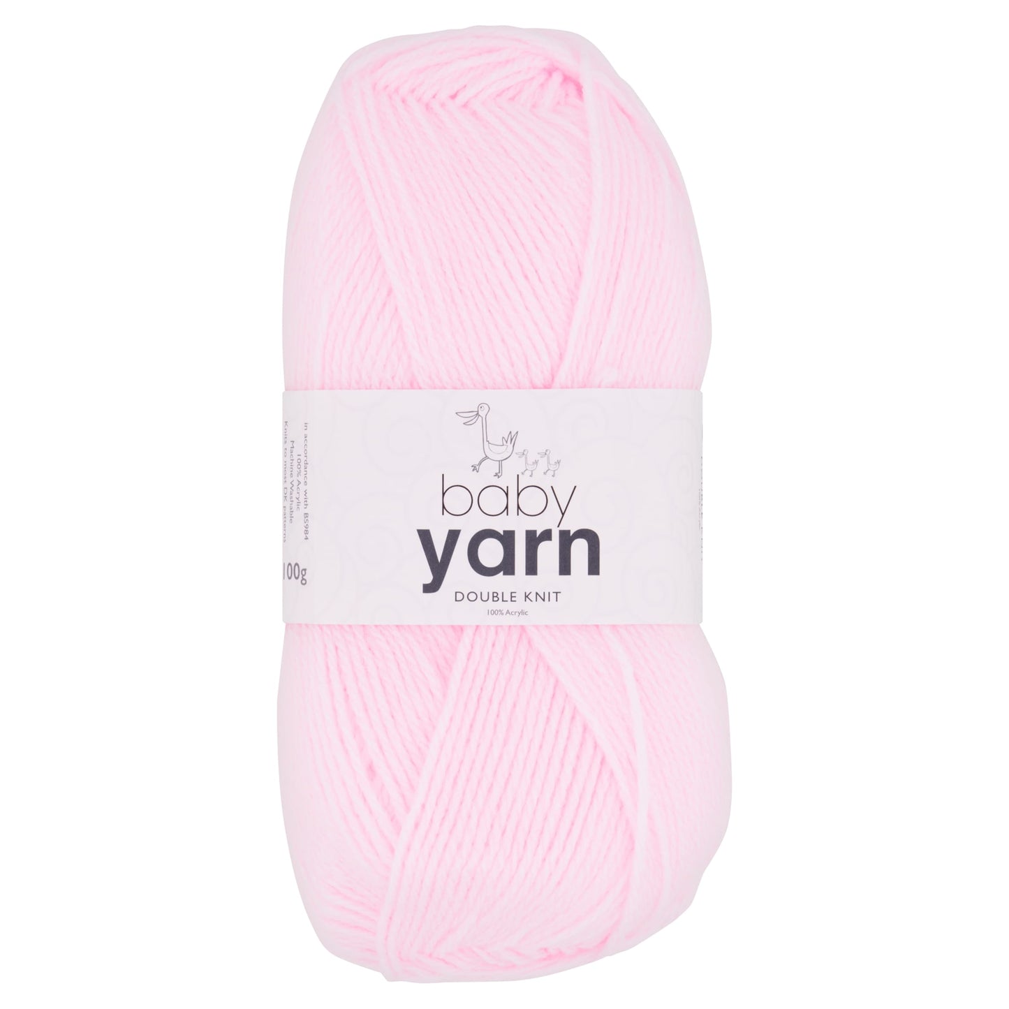 Korbond Baby Yarn Pink 100g — image 1