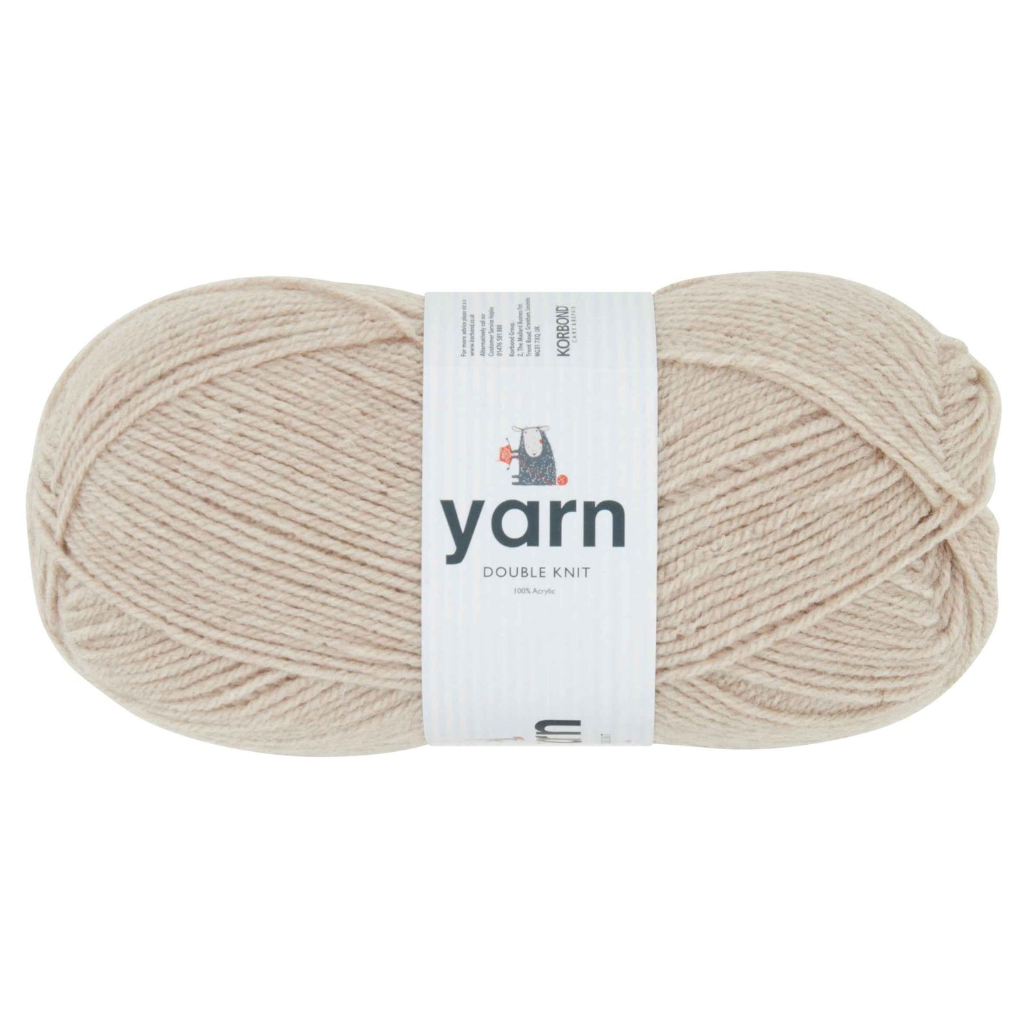 KORBOND Dark Knit Yarn Oatmeal