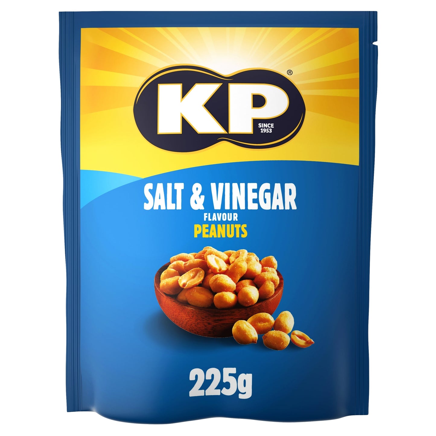 Kp Salt & Vinegar Peanuts 225G — image 1