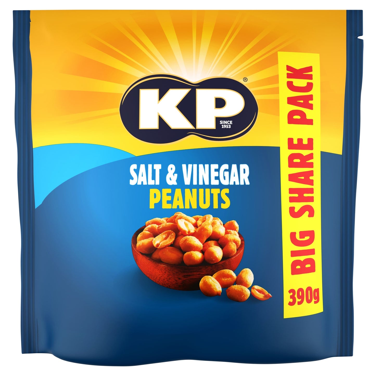 KP Salt & Vinegar Peanuts 390g — image 1