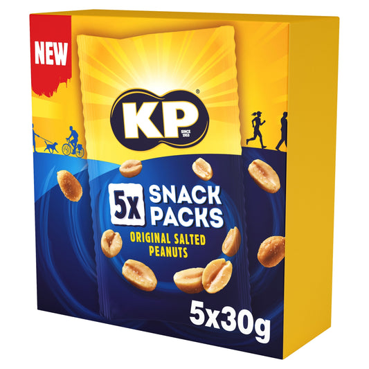 Kp Salted Peanuts Snack Packs 5 X 30G — image 1