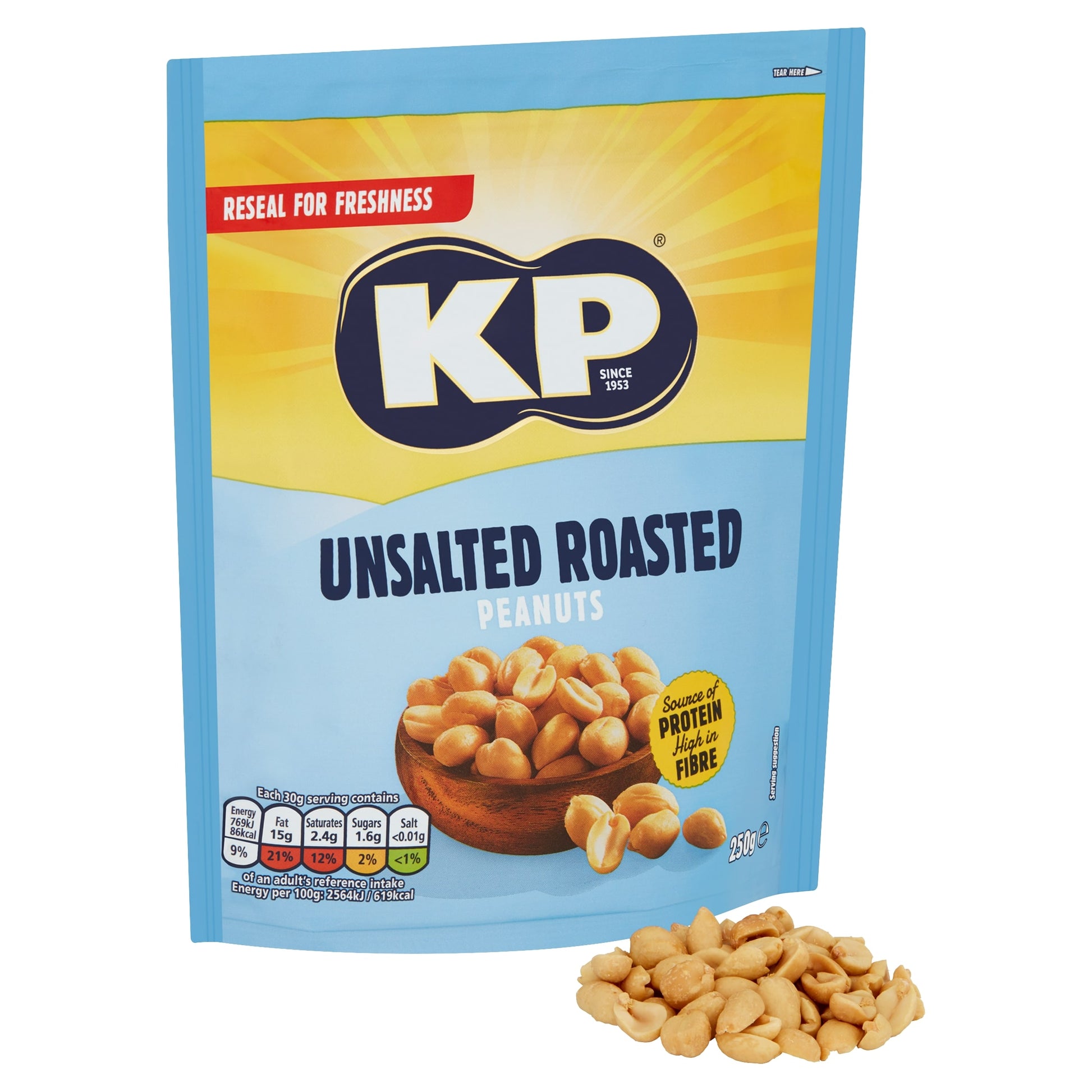 Kp Unsalted Peanuts 250G — image 2