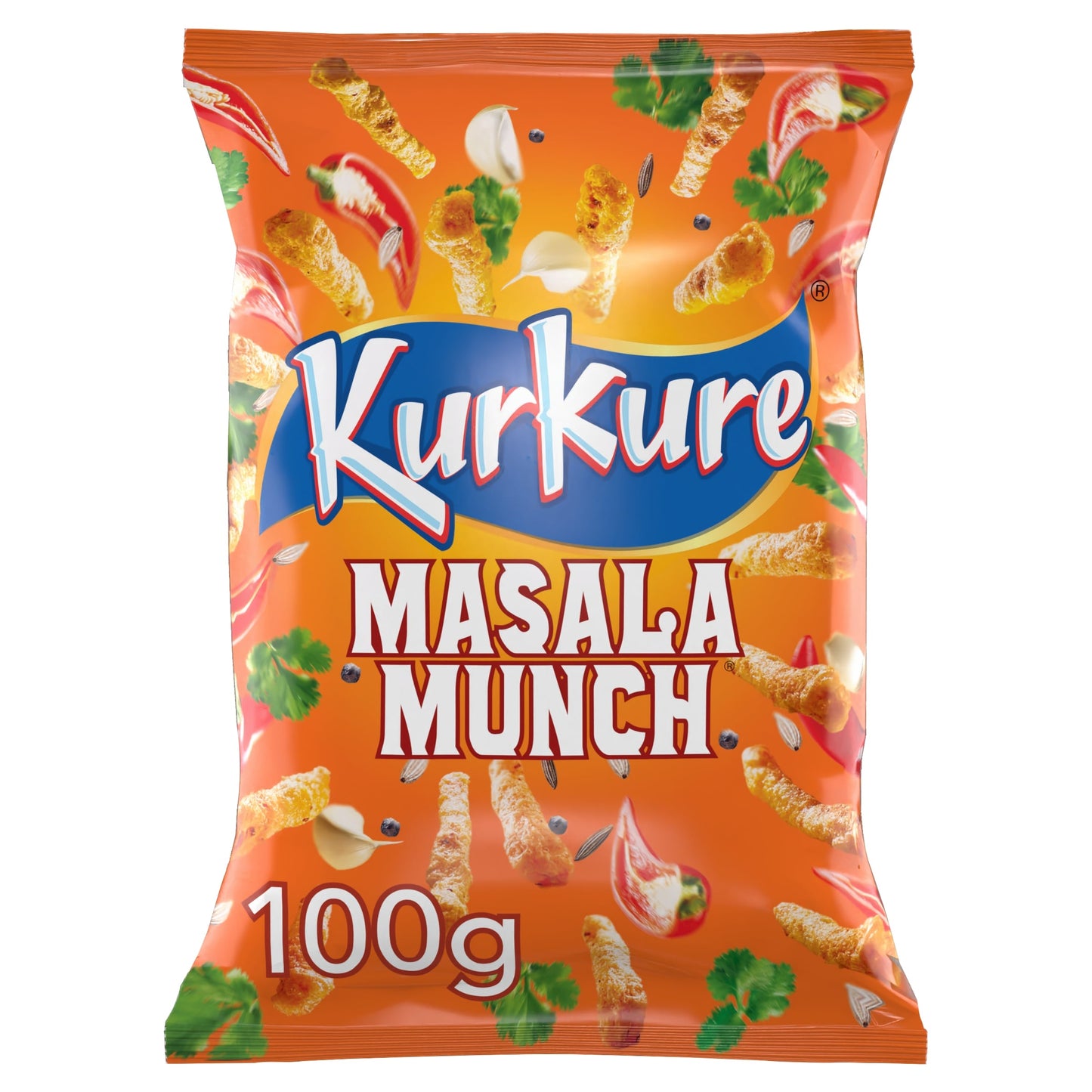 Kurkure Masala Munch Sharing Bag Crisps 100g — image 1